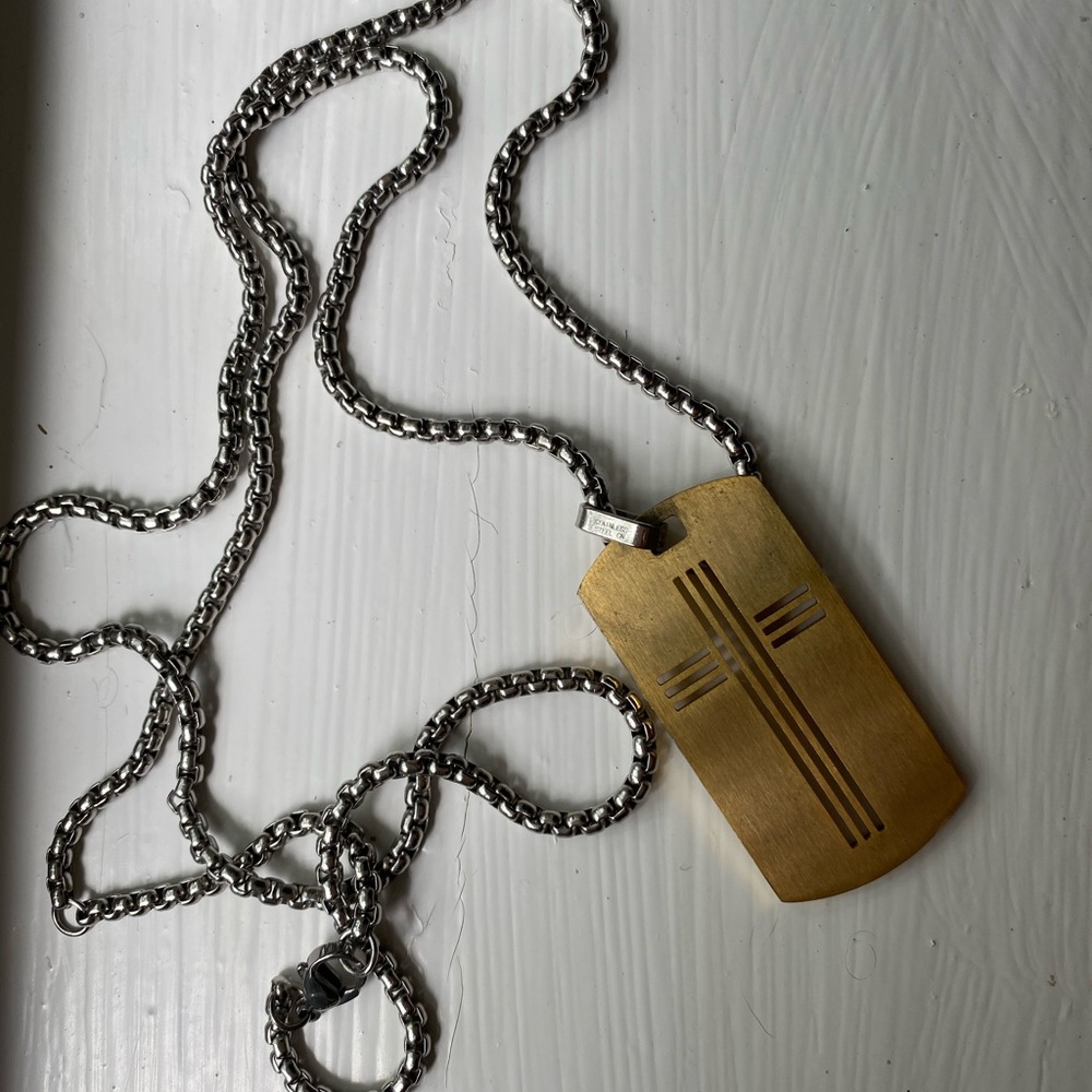 Cross Chain Necklace